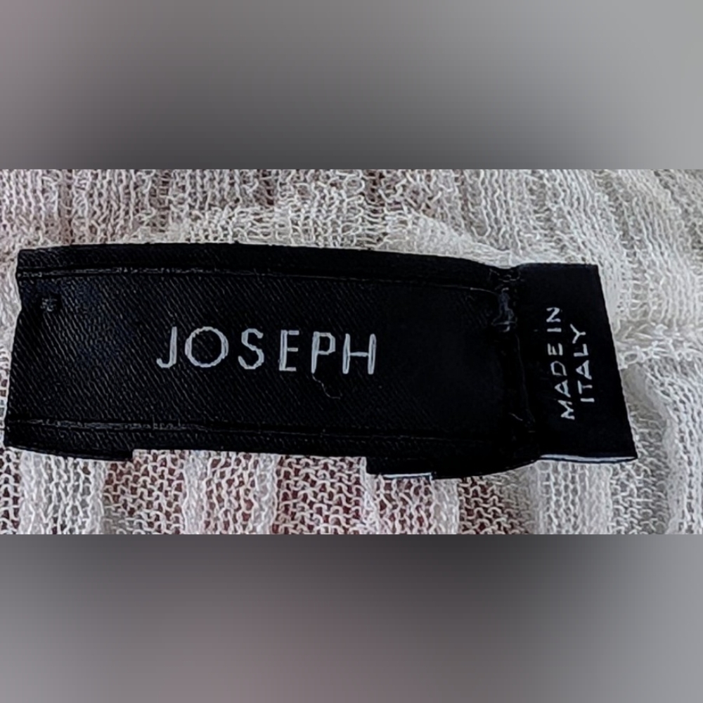 JOSEPH Transparent Rib Short Sleeve Top - Picture 3 of 4